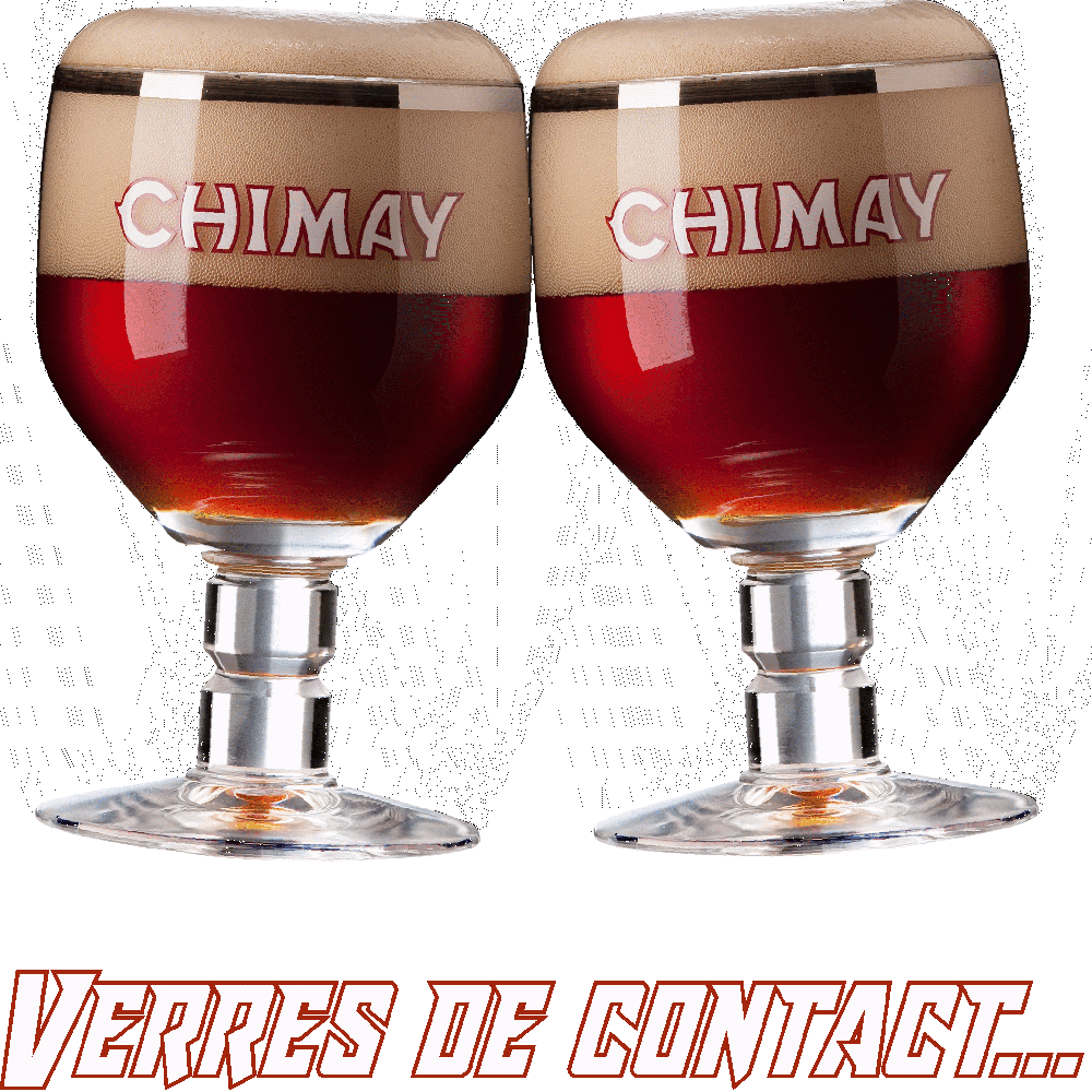 Customization of T-Shirt Chimay - Verres de contact