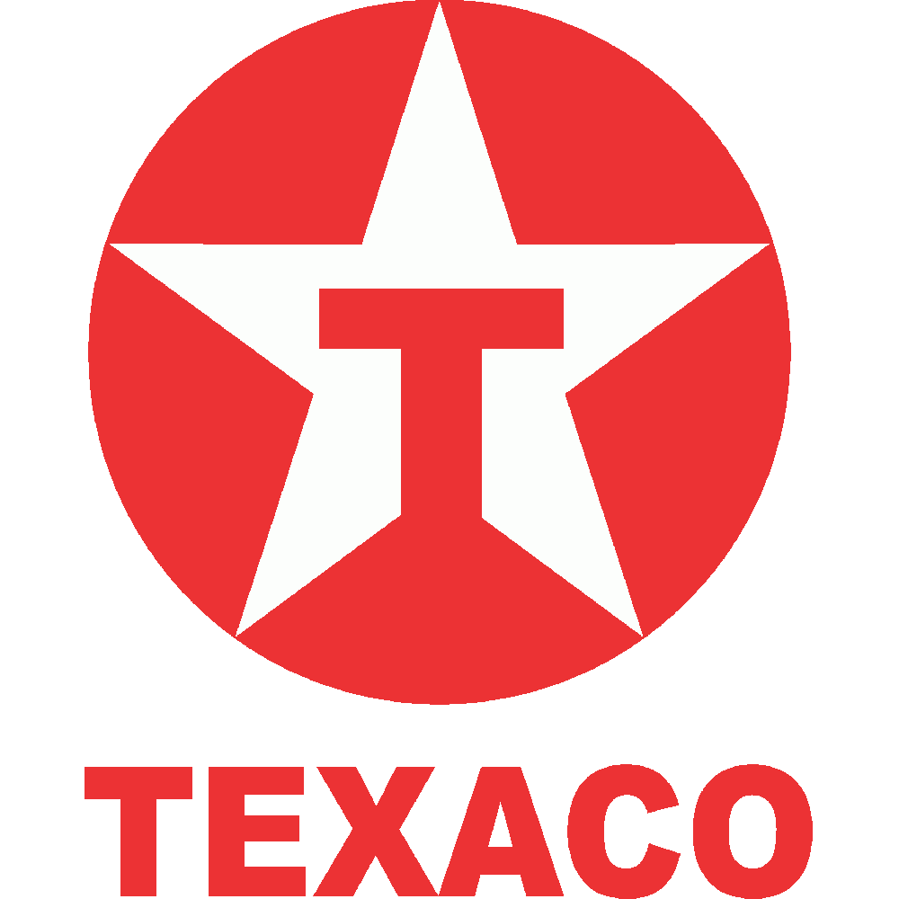 Aanpassing van Texaco Logo Imprim