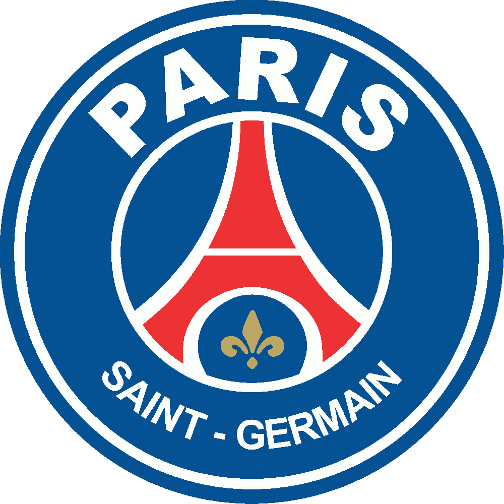Muur sticker: aanpassing van PSG Logo - Imprim