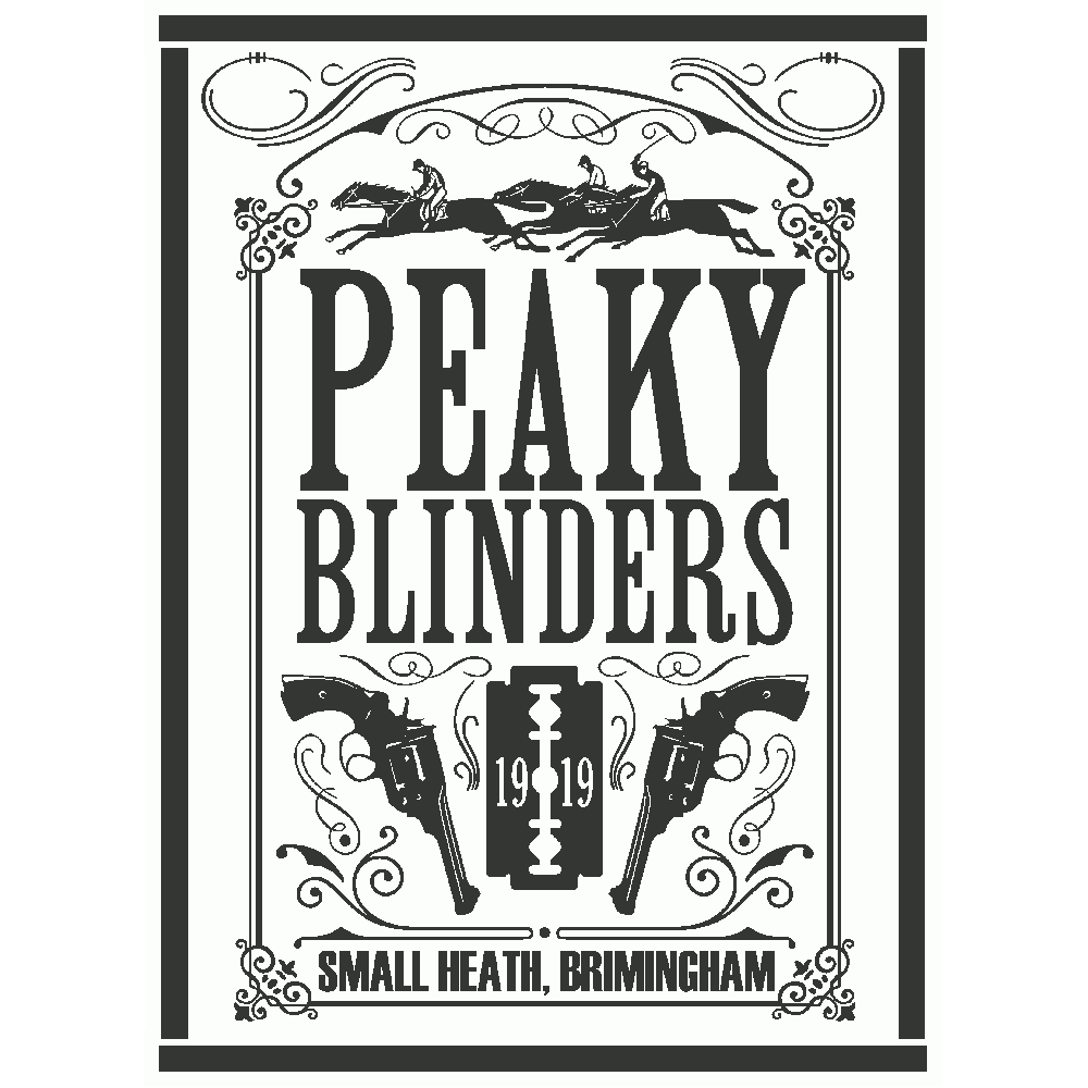 Aanpassing van Peaky Blinders Imprim