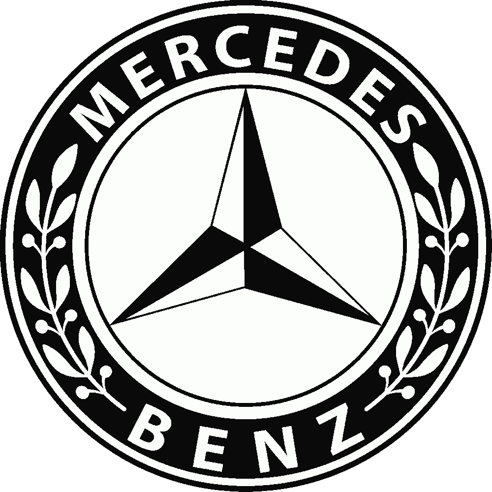 Customization of Mercedes Benz Logo Imprim