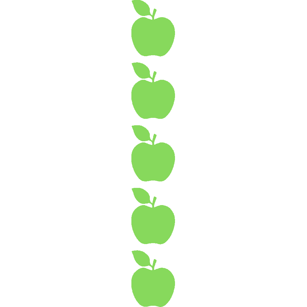 Personnalisation de Pommes Pleines 5x