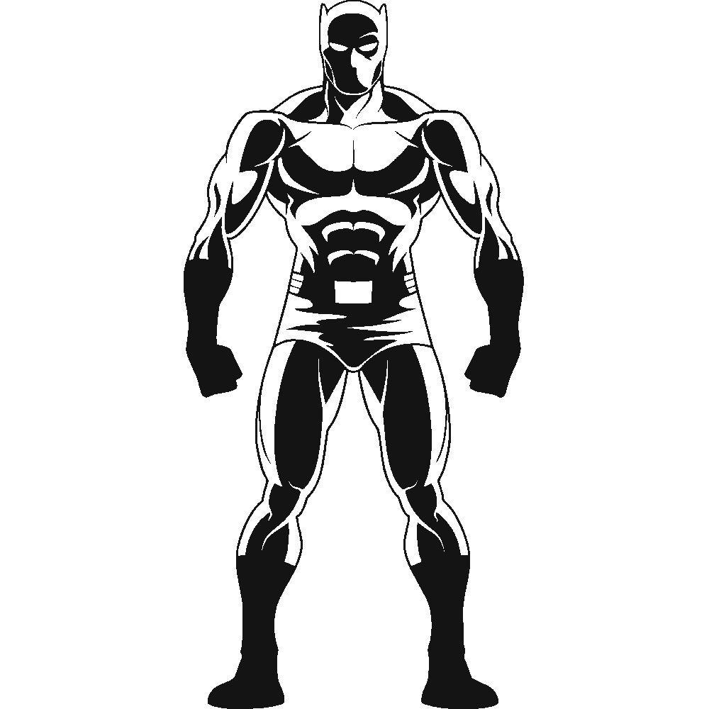 Customization of Black Panther Silhouette