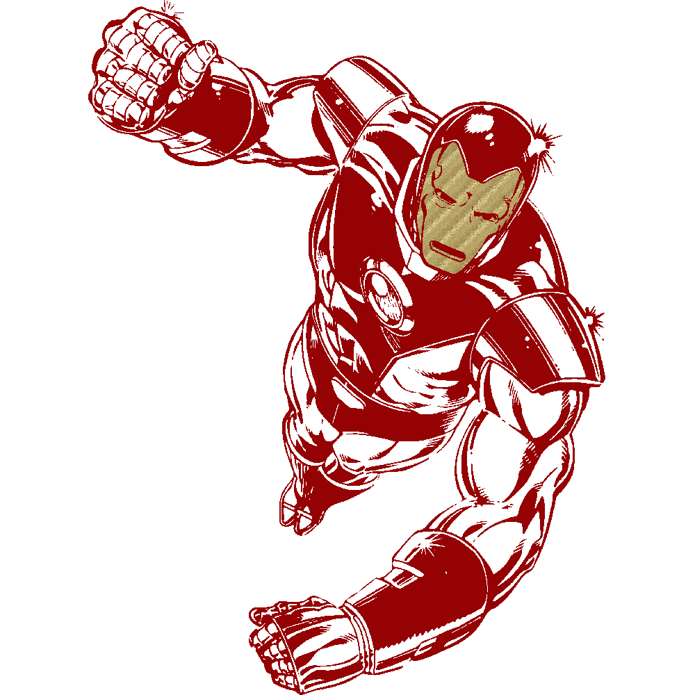 Personnalisation de Iron Man Bicolor