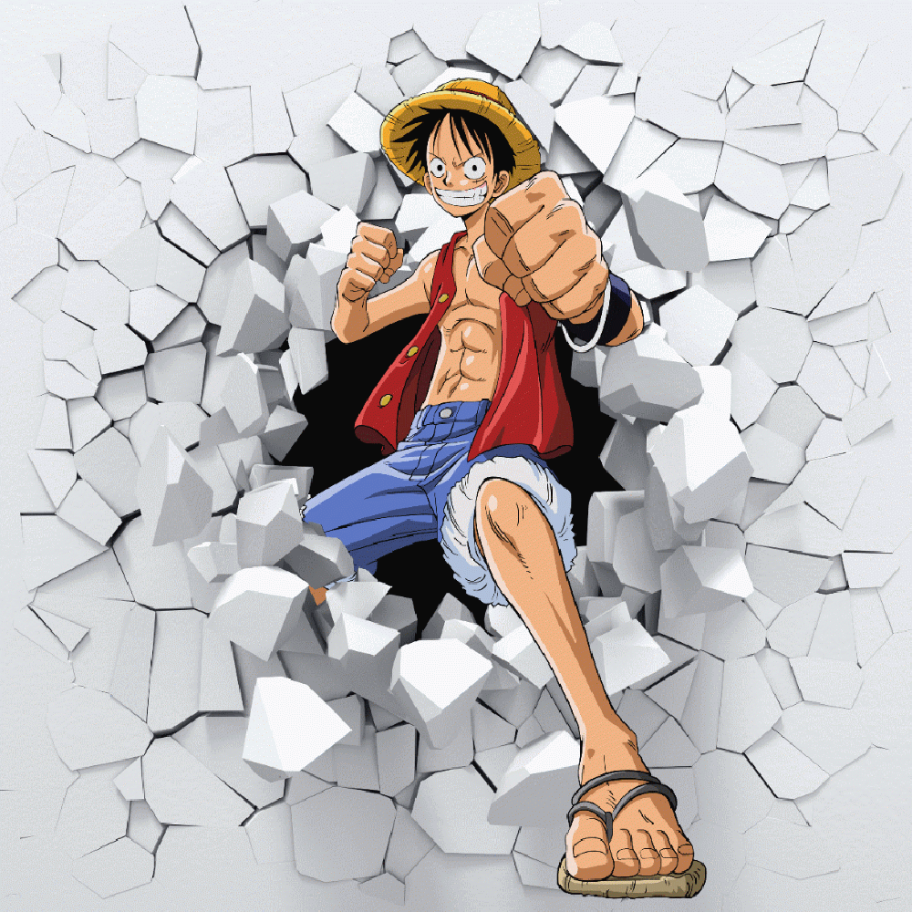 Personnalisation de One Piece - Monkey D Luffy - 3D
