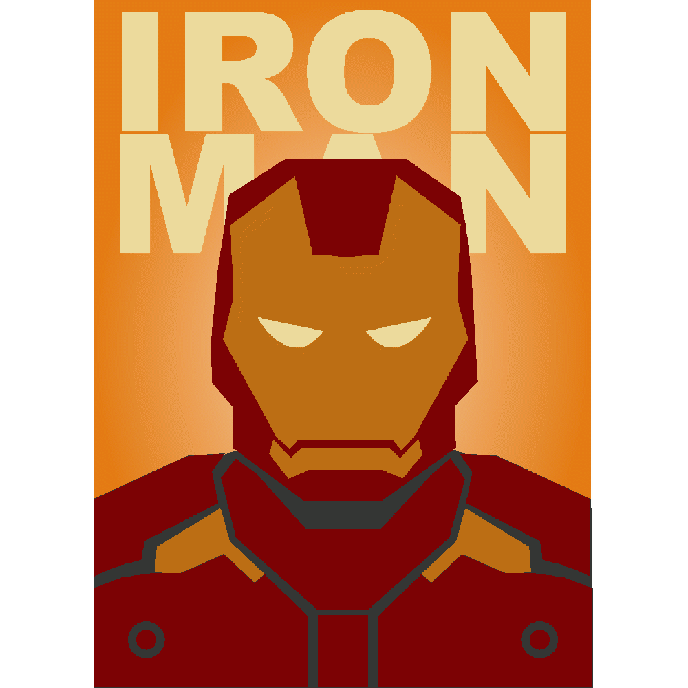 Aanpassing van Iron Man Minimaliste