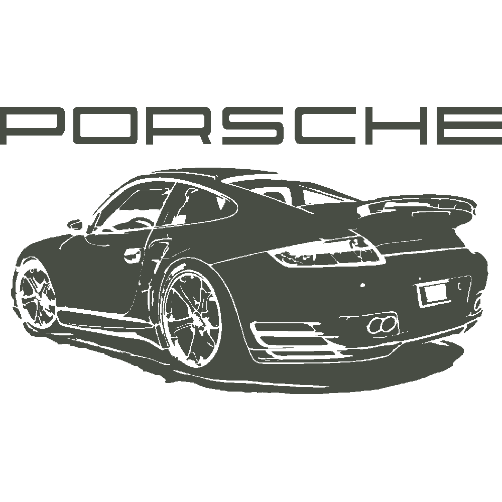 Customization of Porsche 911 Left Back