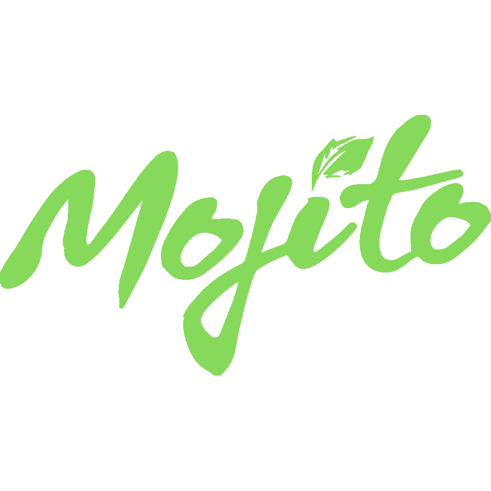 Personnalisation de Mojito Texte