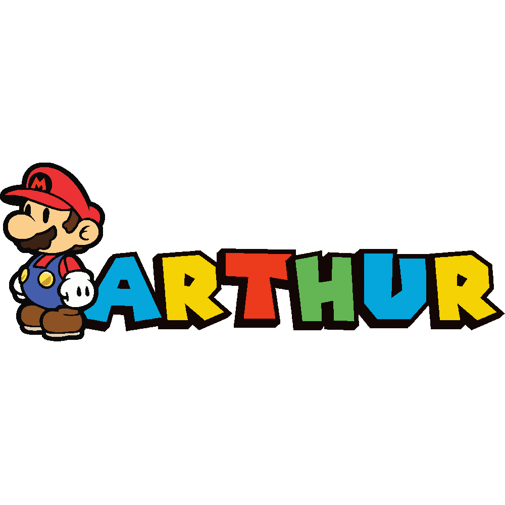 Personnalisation de Arthur Super Mario