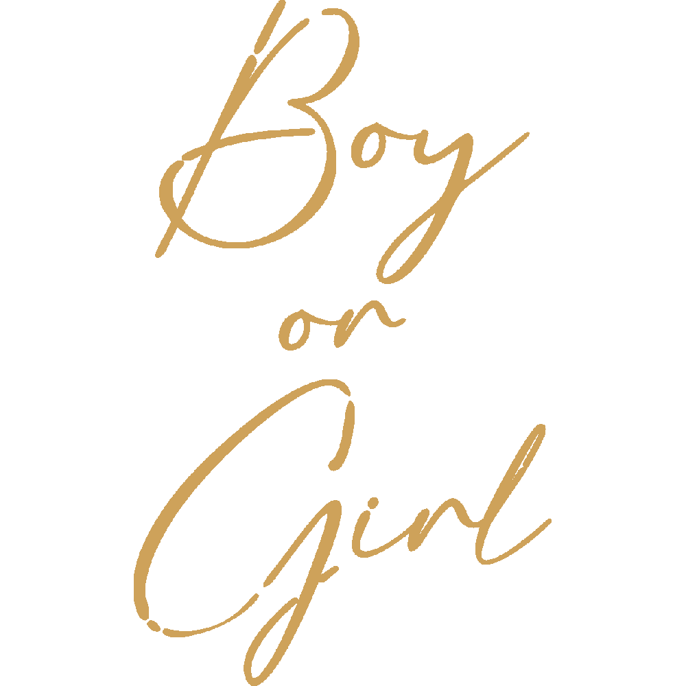 Sticker mural: personnalisation de Boy or Girl