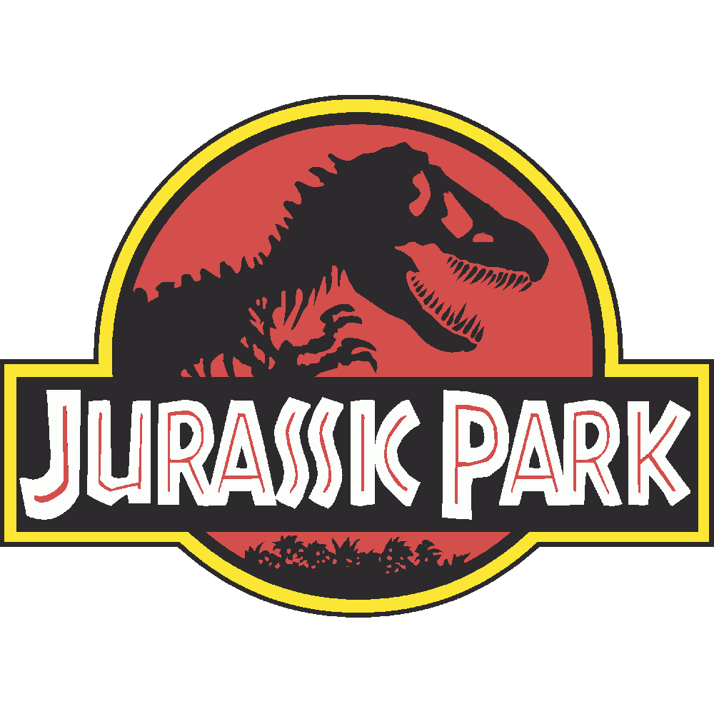 Aanpassing van Jurassic Park Logo Imprim
