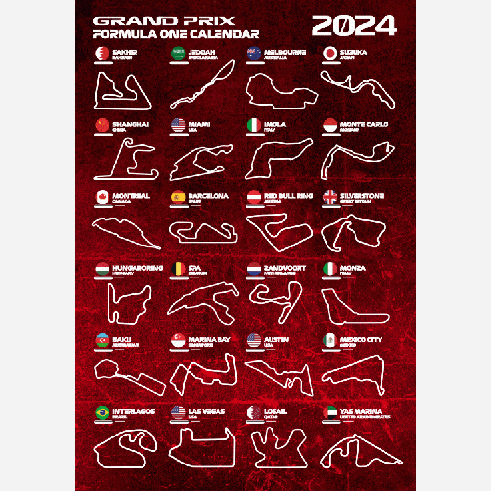 Personnalisation de Dibond Formula One 2024