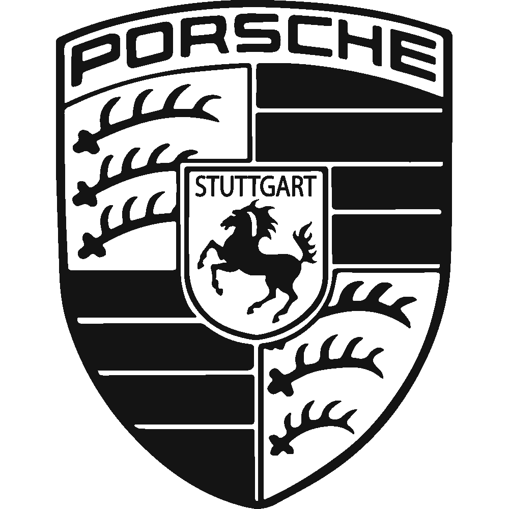 Customization of Porsche Logo 02