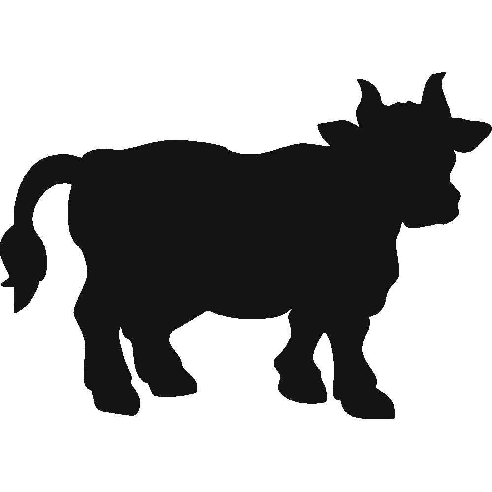 Muur sticker: aanpassing van Ardoise Vache