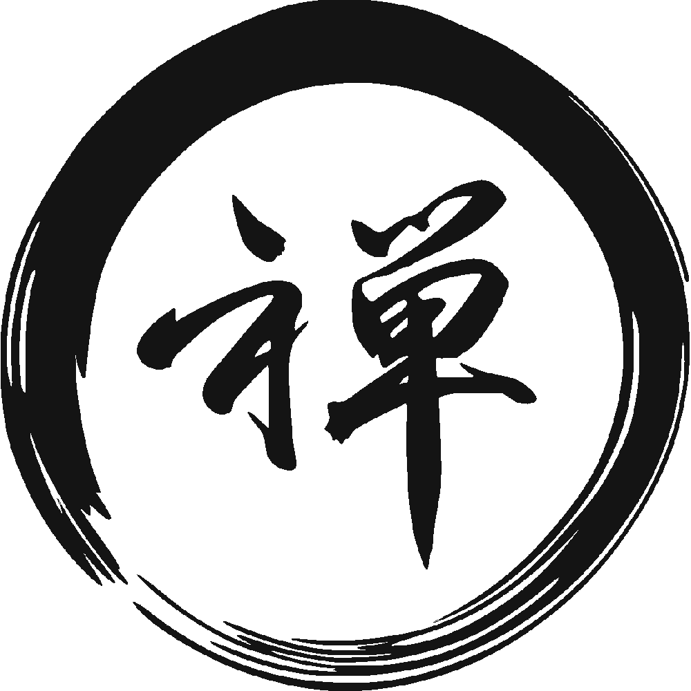 Muur sticker: aanpassing van Symbole d'Enzo et Zen
