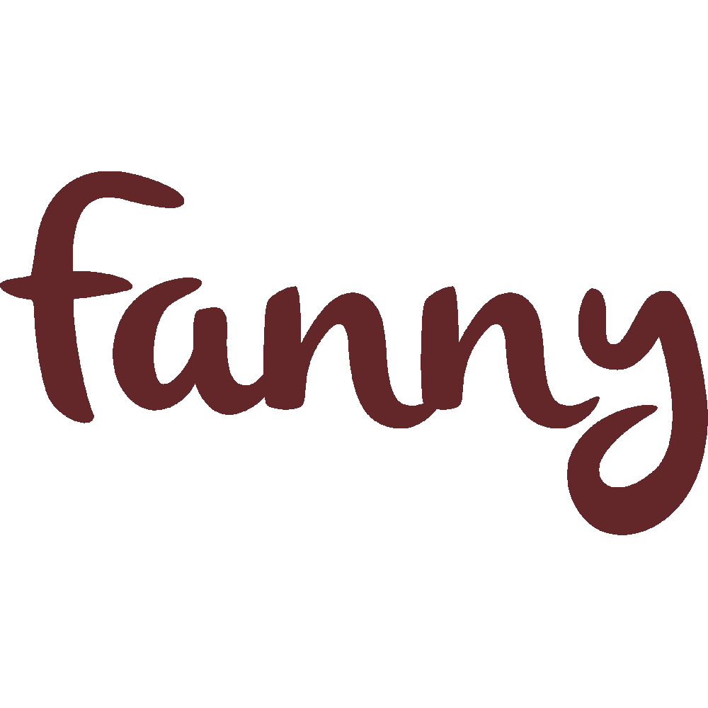 Muur sticker: aanpassing van Fanny Brush