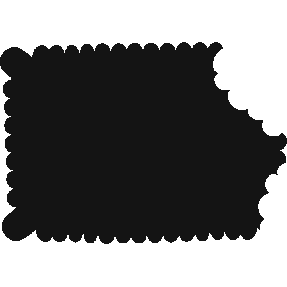 Wall sticker: customization of Ardoise Petit Beurre