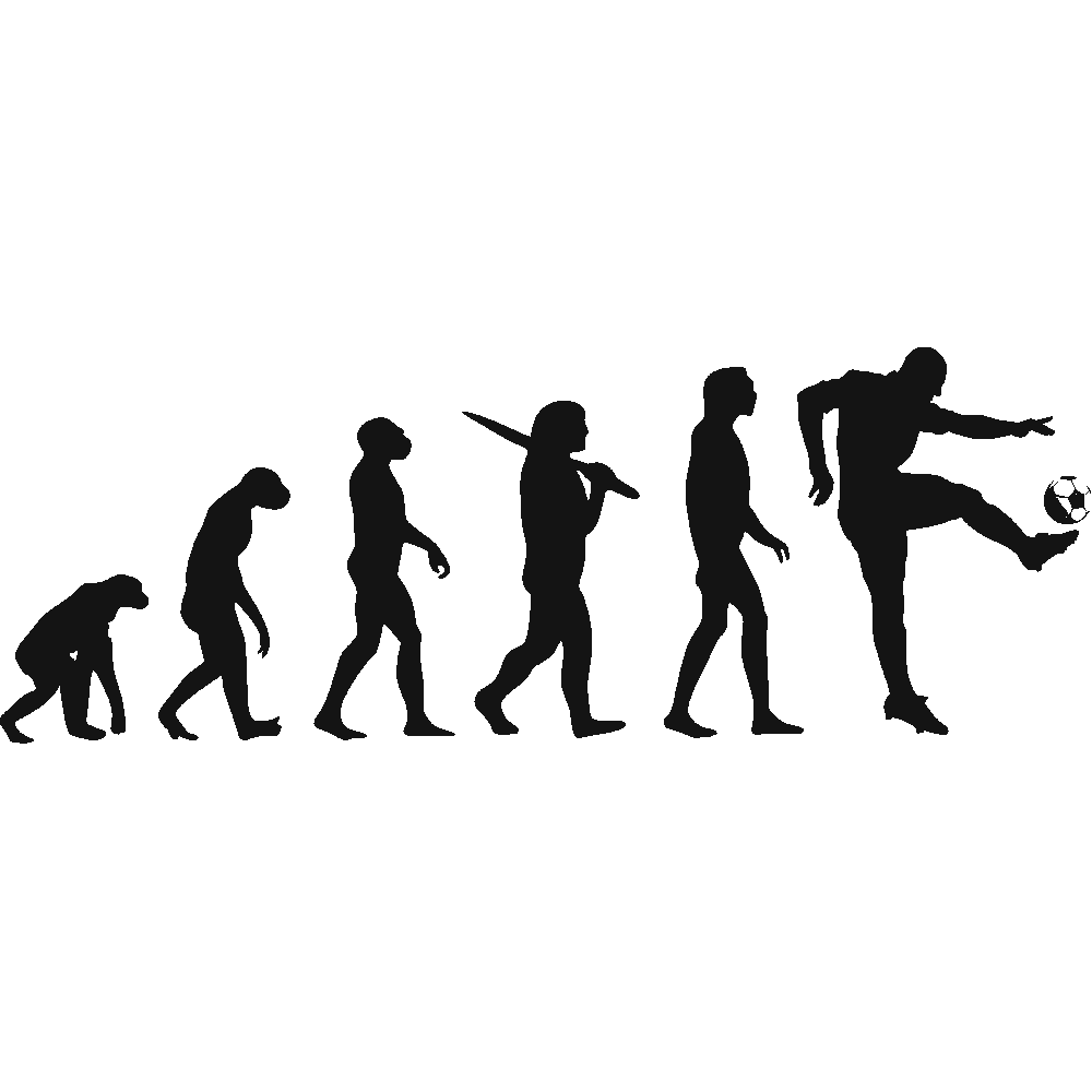 Muur sticker: aanpassing van Evolution Football