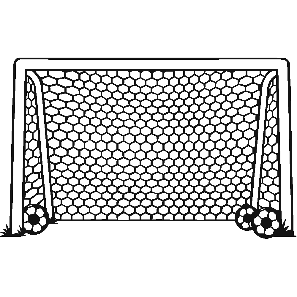 Wall sticker: customization of Goal