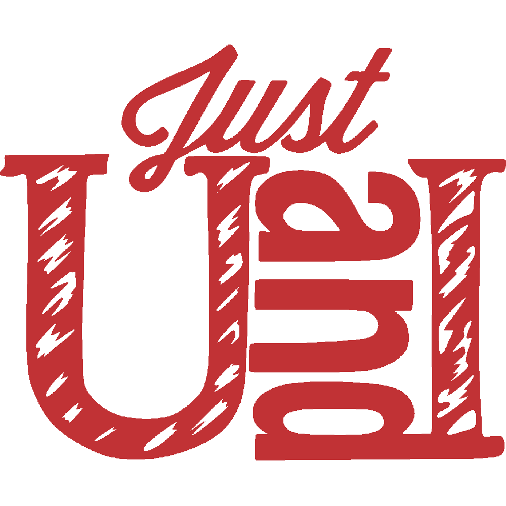 Wall sticker: customization of Just U and I