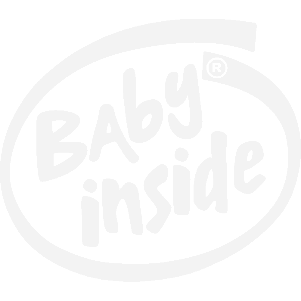 Wall sticker: customization of Baby Inside