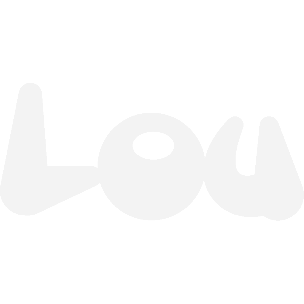 Sticker mural: personnalisation de Lou