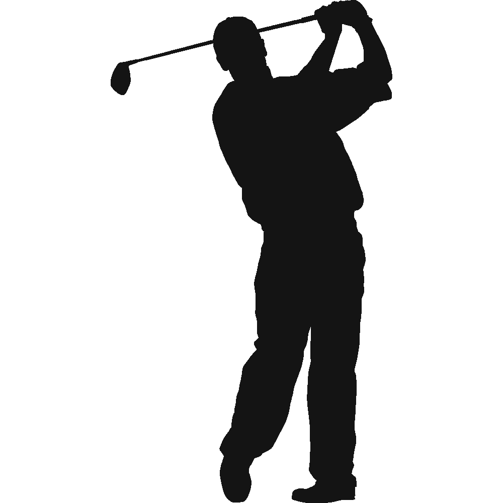 Sticker mural: personnalisation de Golfeur