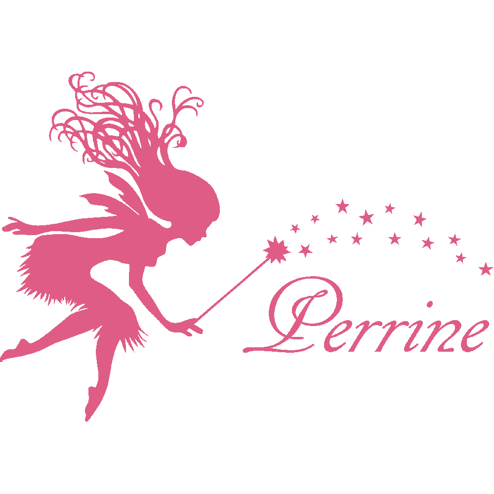 Wall sticker: customization of Perrine Fe