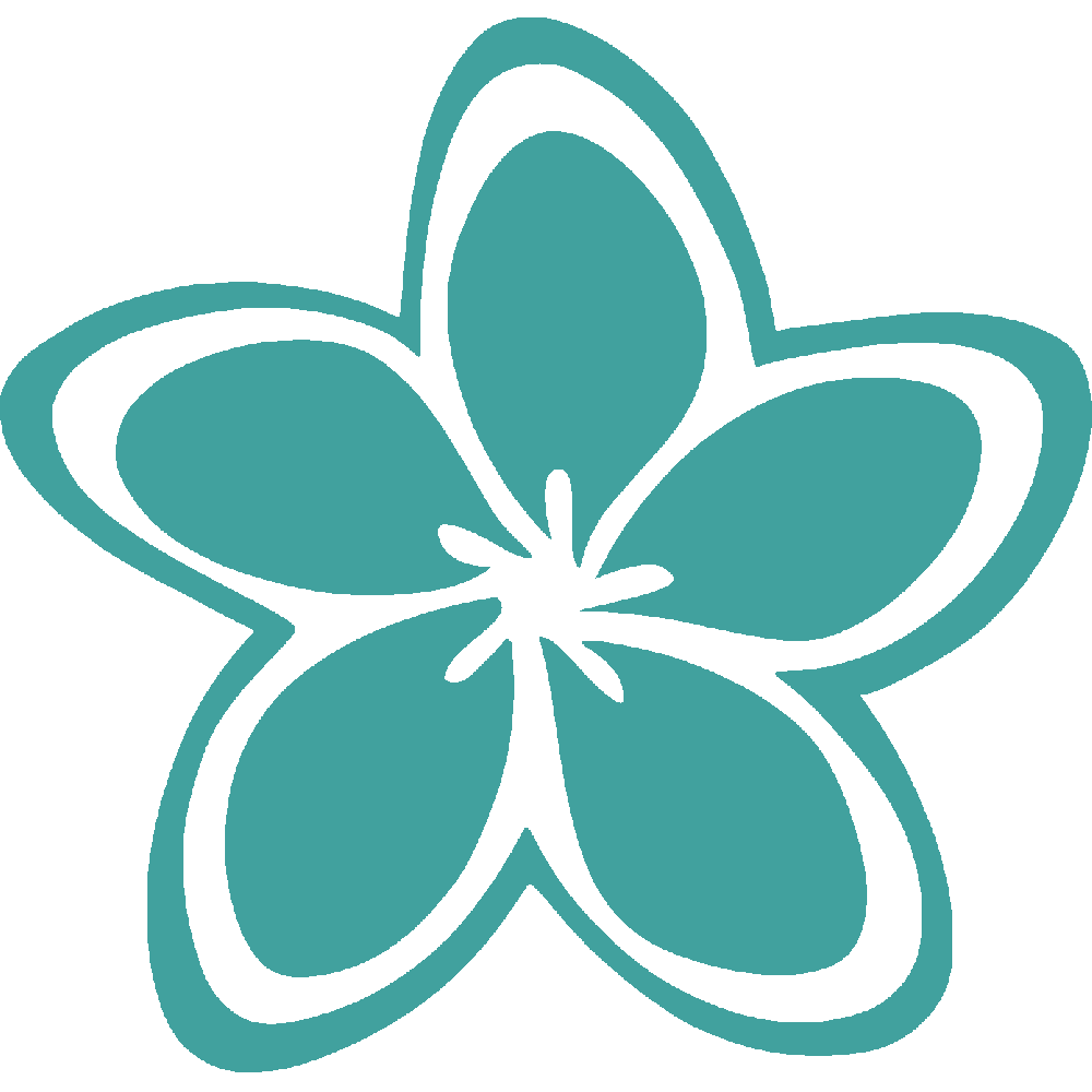 Muur sticker: aanpassing van Fleur Hawaenne 