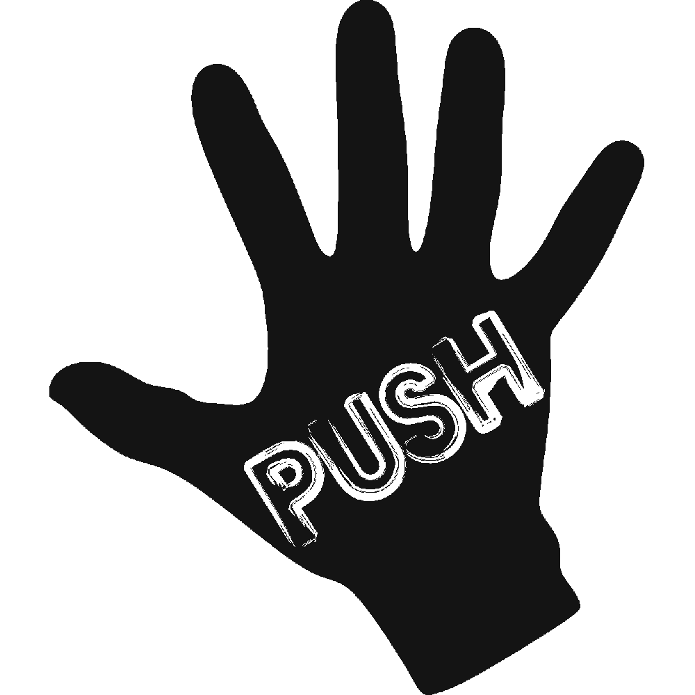 Muur sticker: aanpassing van Main Push 2
