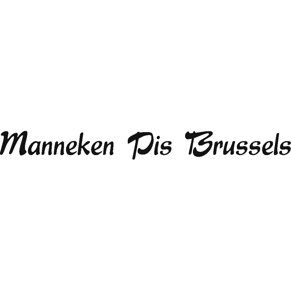 Personnalisation de Manneken Pis Brussels