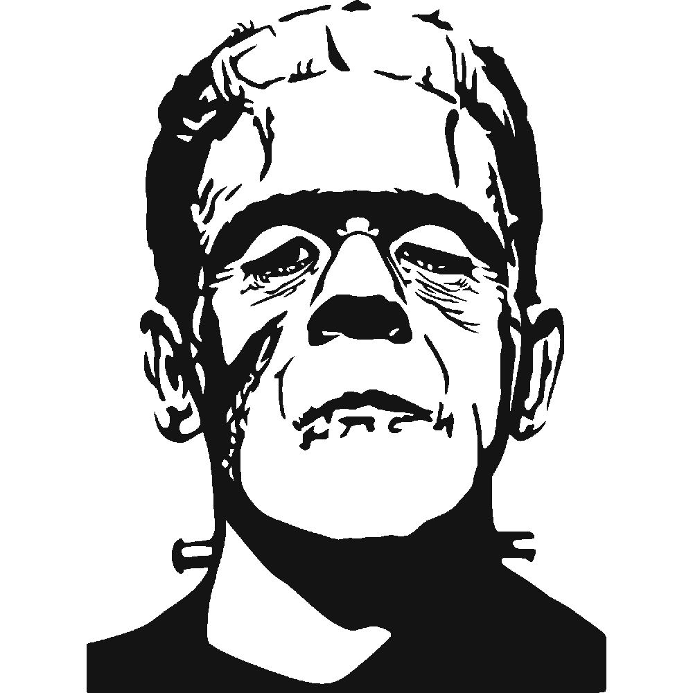 Sticker mural: personnalisation de Frankenstein