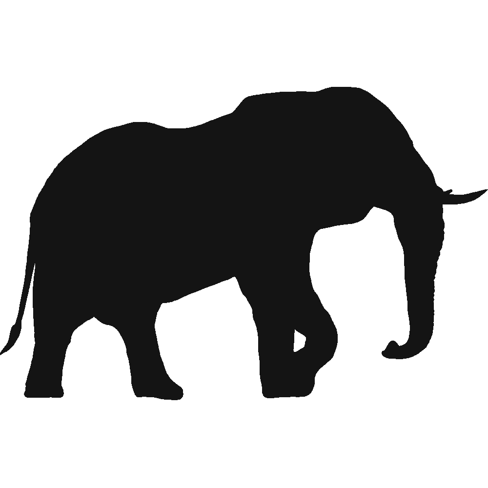 Wall sticker: customization of Elphant Profil