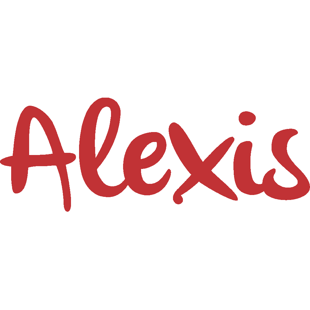 Wall sticker: customization of Alexis Brush