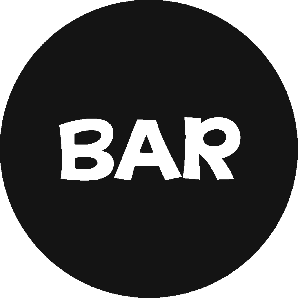Muur sticker: aanpassing van Bar Encercl