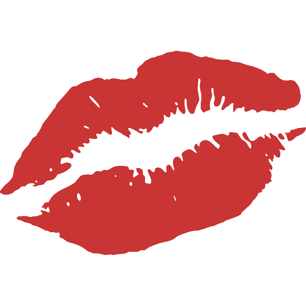 Muur sticker: aanpassing van Kiss