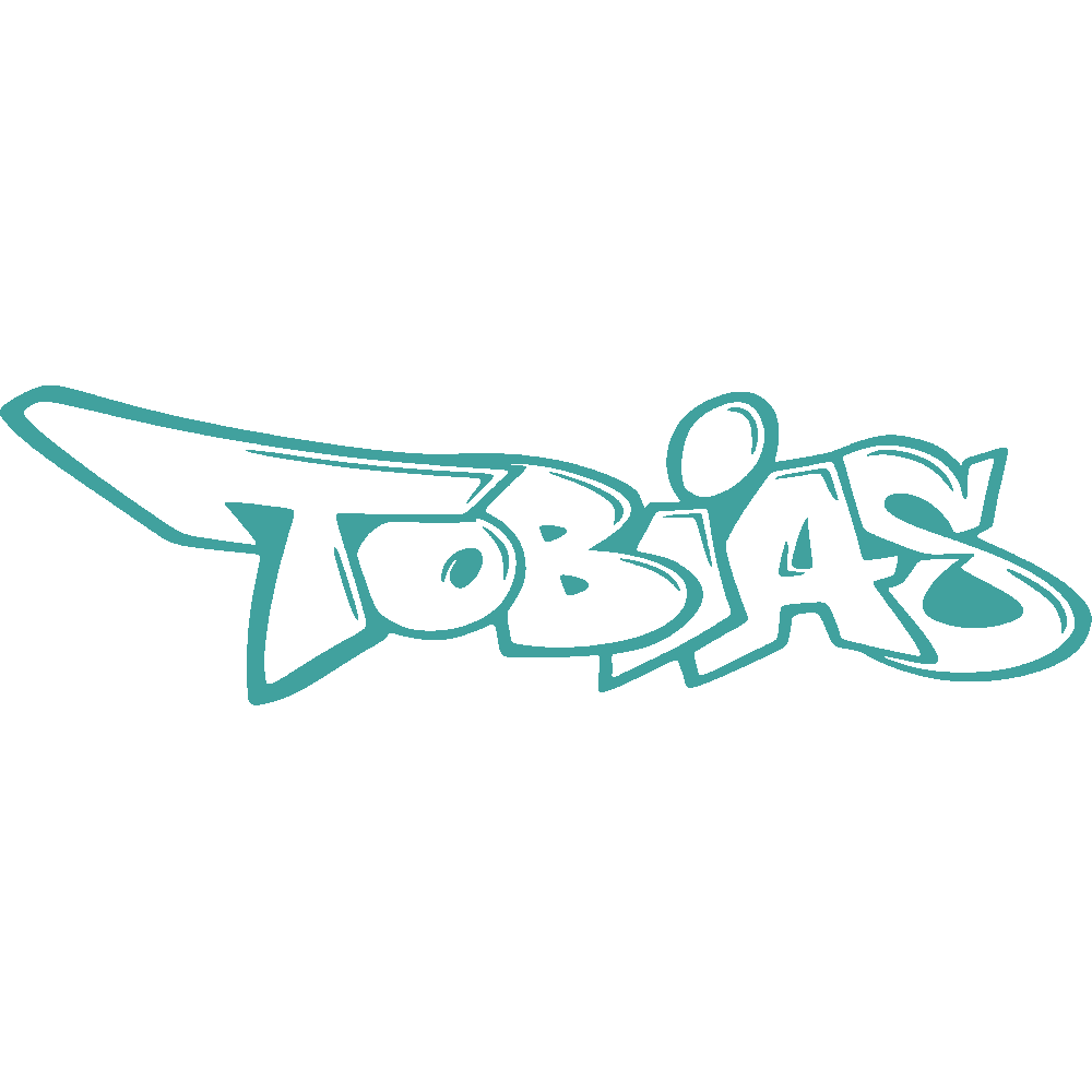 Wall sticker: customization of Tobias Graffiti 2