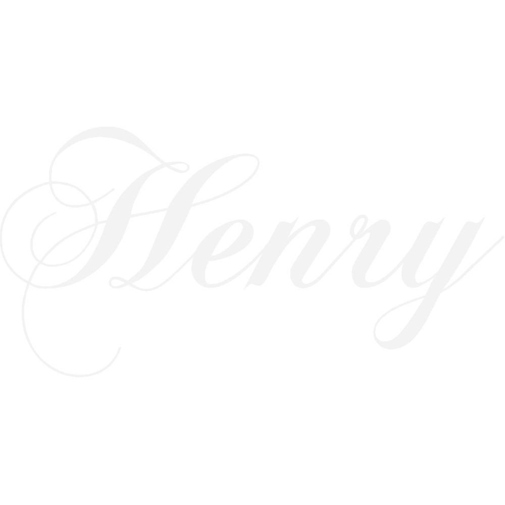 Wall sticker: customization of Henry Scripty