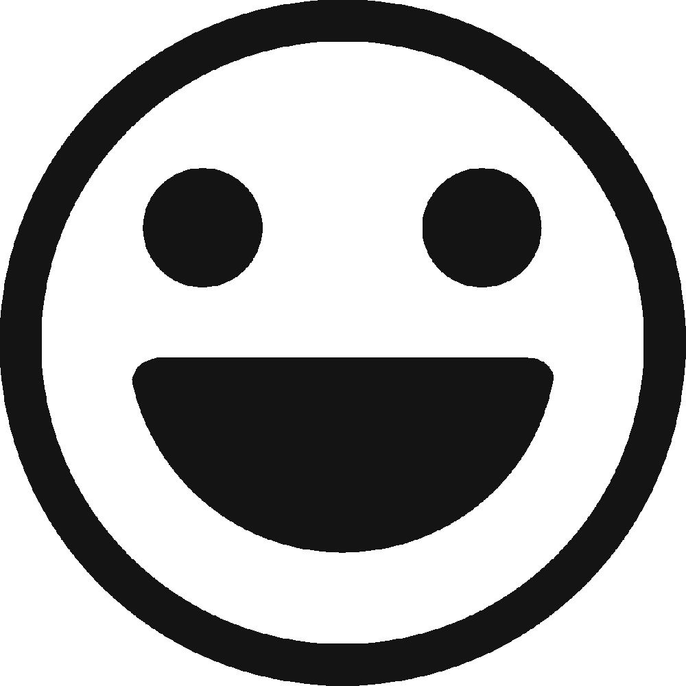 Muur sticker: aanpassing van Smiley 03
