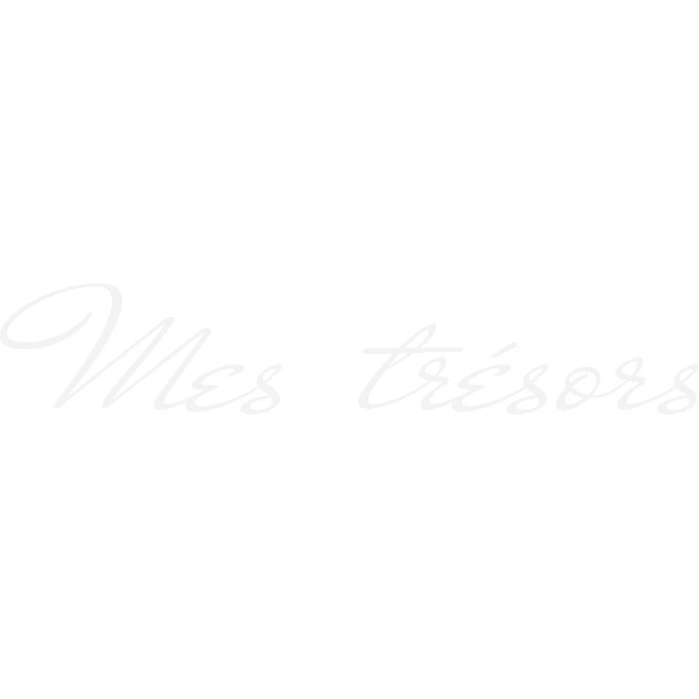 Wall sticker: customization of Mes trsors 2