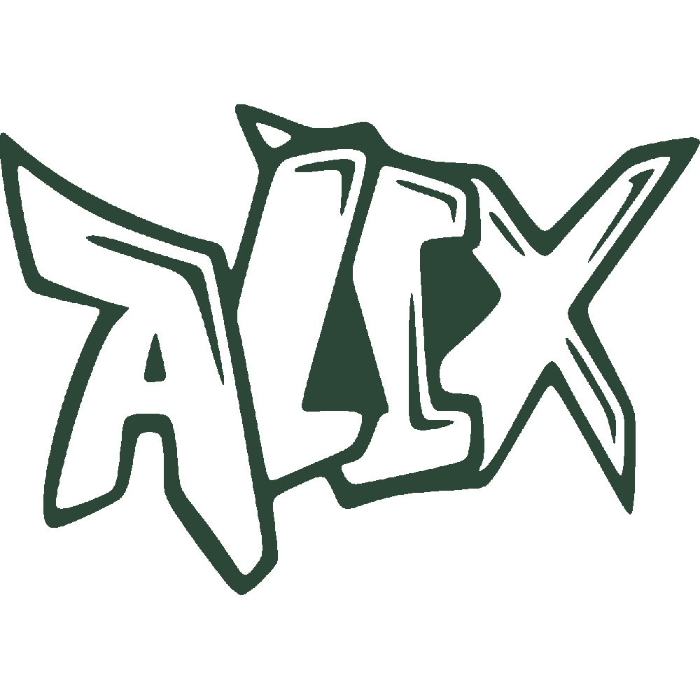 Wall sticker: customization of Alix Graffiti 2