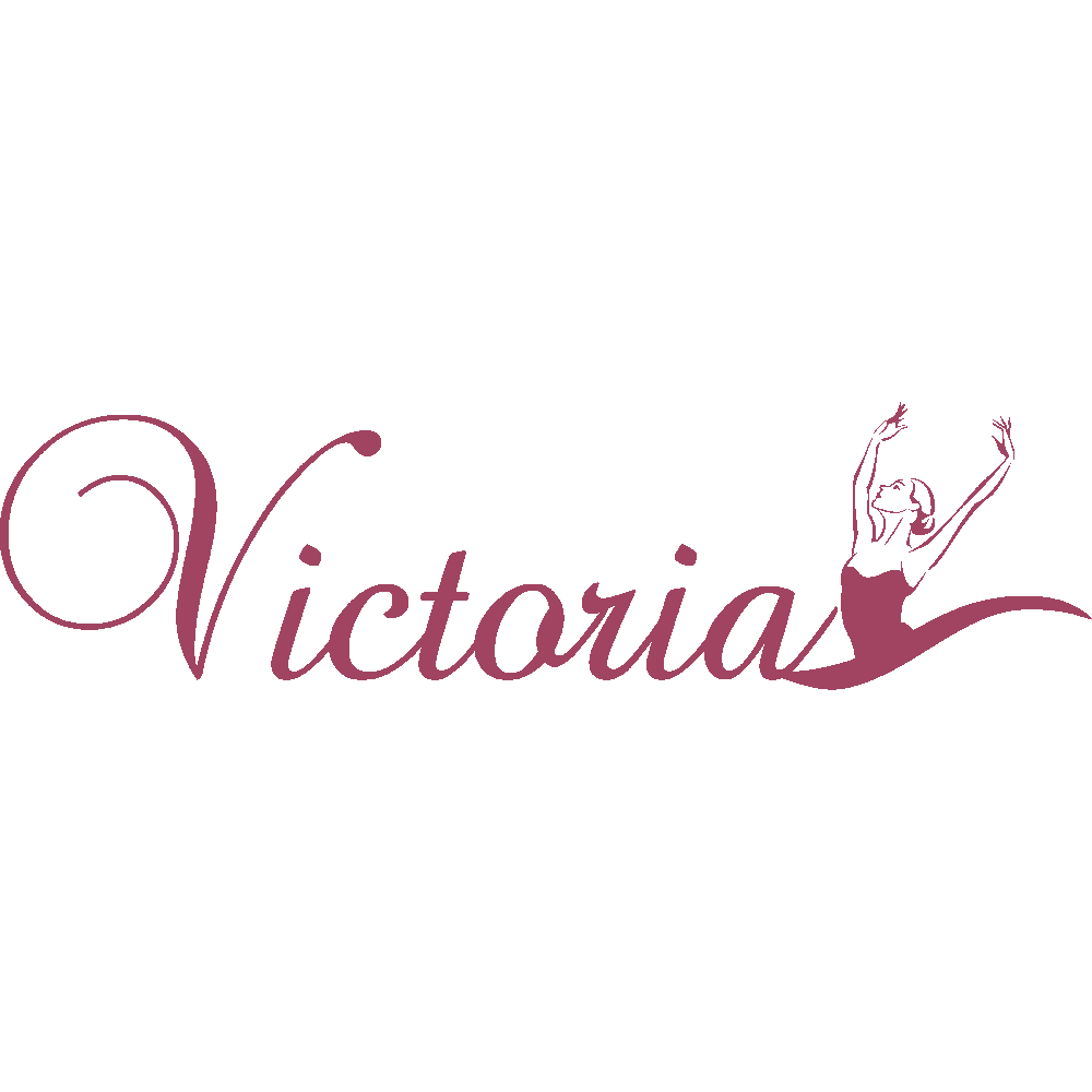 Wall sticker: customization of Victoria Nage Synchro