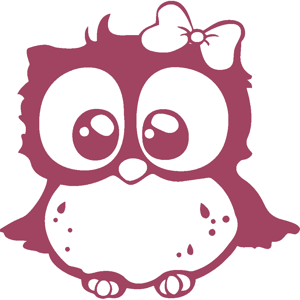 Stickers Chouette Baby Art Stick Stickers Chouette Baby Art Stick