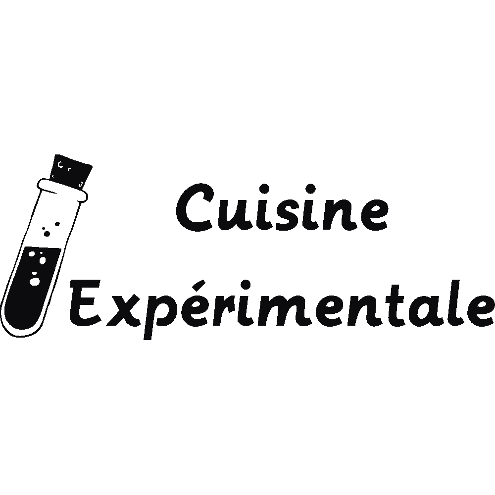 Personnalisation de Tablier  Cuisine expérimentale 