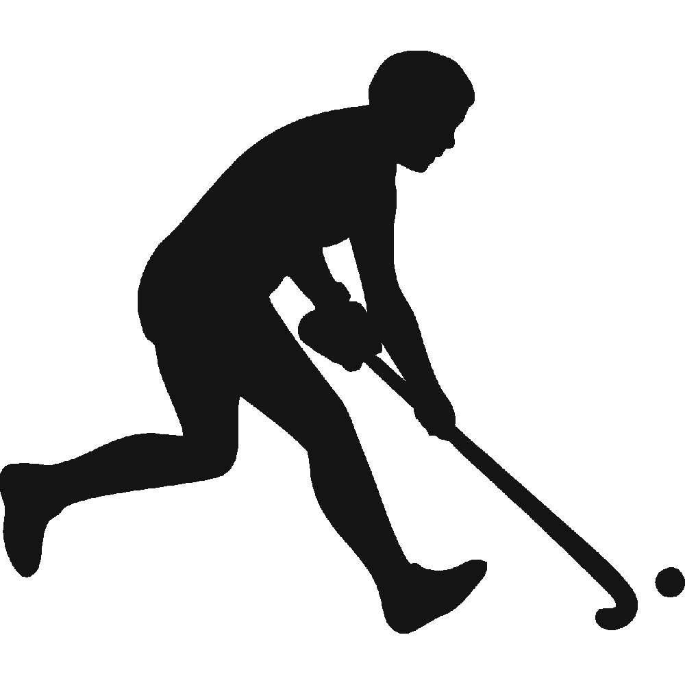 Sticker mural: personnalisation de Hockey Gazon 3