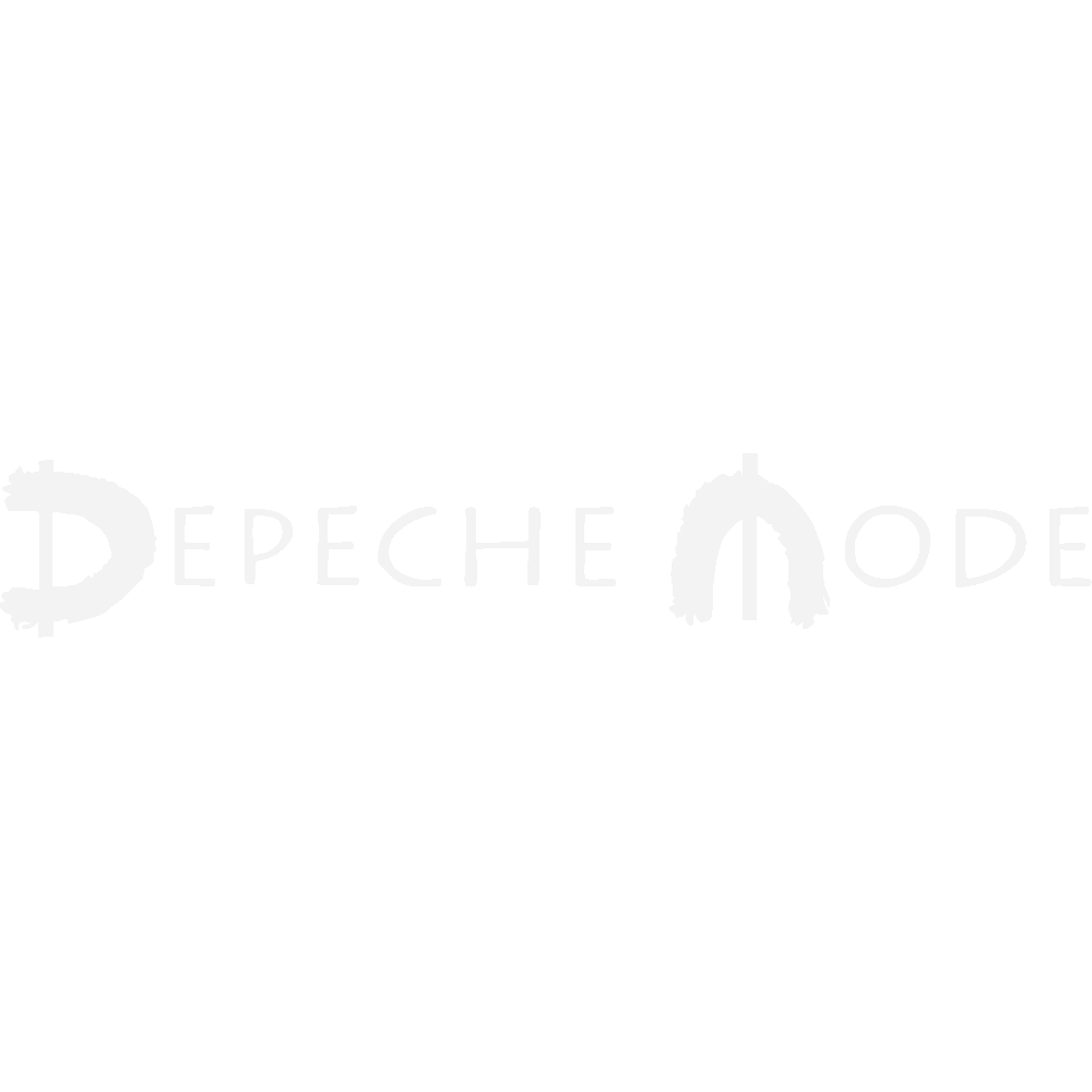 Muur sticker: aanpassing van Depeche Mode