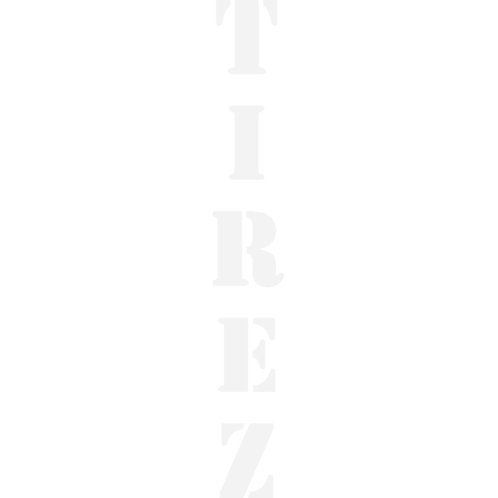 Wall sticker: customization of Tirez - Stencil