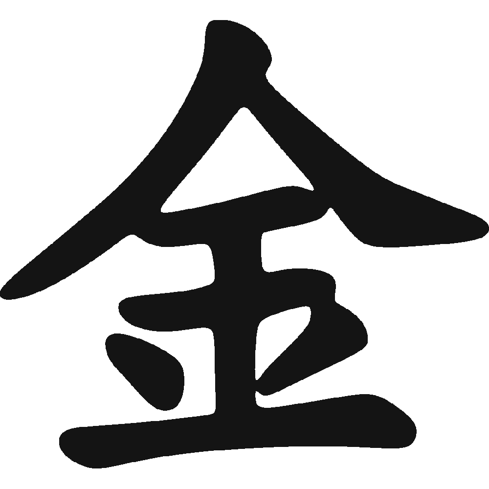 Wall sticker: customization of Mtal Chinois