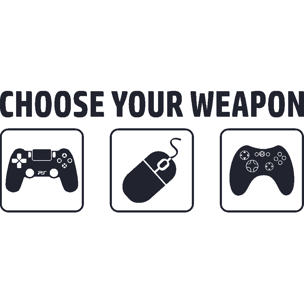 Aanpassing van Sweat Choose your Weapon