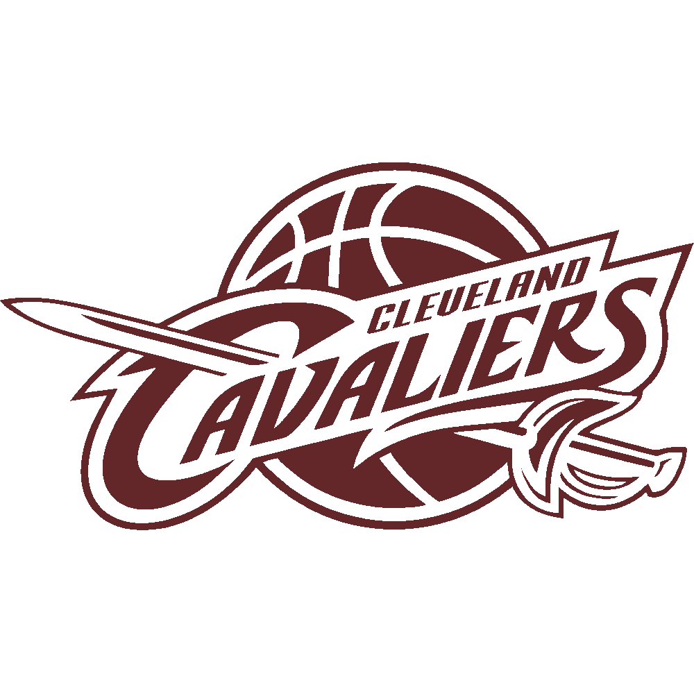 Muur sticker: aanpassing van NBA Cleveland Cavaliers
